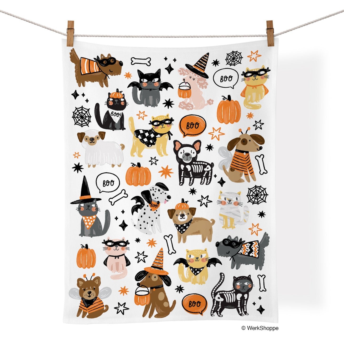 Pumpkin Patch 100% Cotton Towel