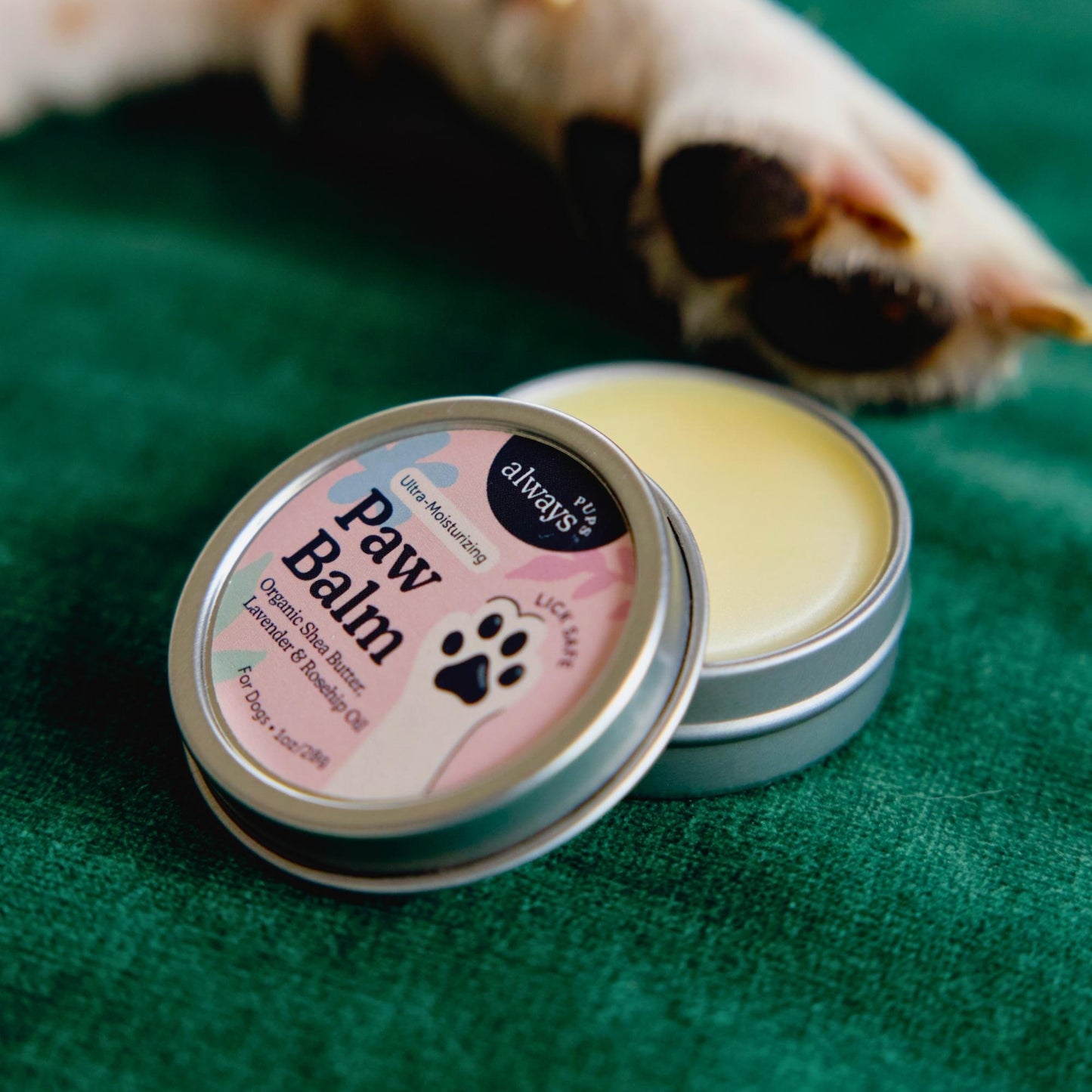 Ultra Moisturizing All Natural & Organic Paw Balm for Dogs