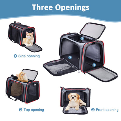 GOOPAWS Soft-Sided Travel Small Dog & Cat Carrier Bag - Pup List