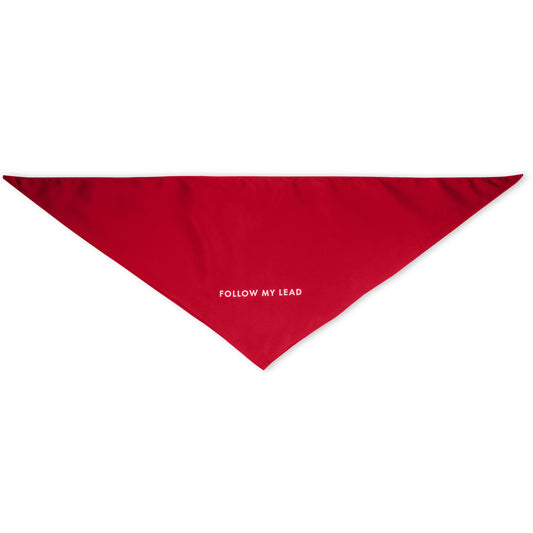 Kate Spade Red and Pink Colorblock M/L Bandana