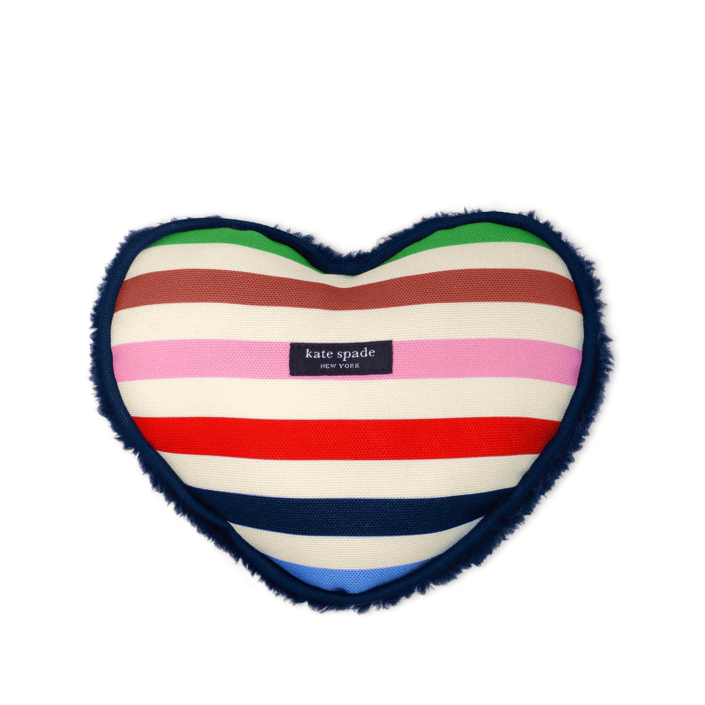 Katev Spade Adventure Stripe Heart Chew Toy