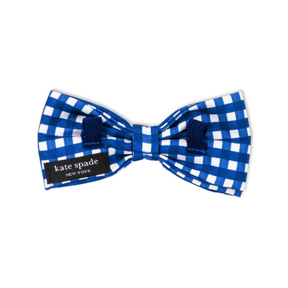 Bow Tie, Navy Gingham