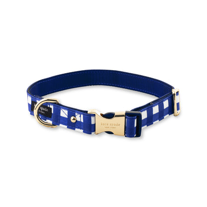 Kate Spade Navy Gingham Collar