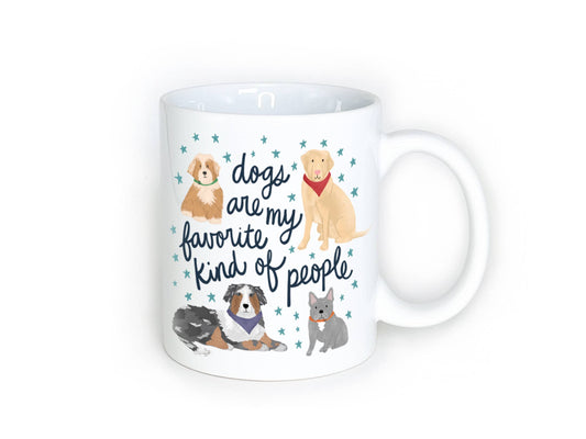 Dogs are My Favorite Kind of People Mug