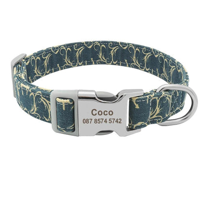 Custom Engraved Dog Collar