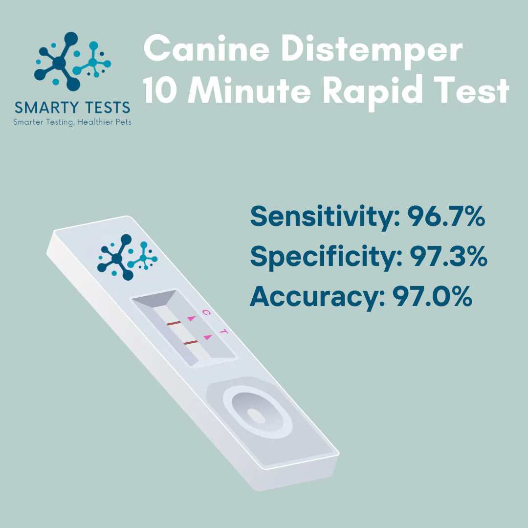 Canine Distemper Virus 10-Minute Rapid Test