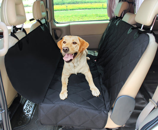 Jespet Luxury Travel Dog Back Car Seat Cover, Fits for Car SUV Truck - Pup List