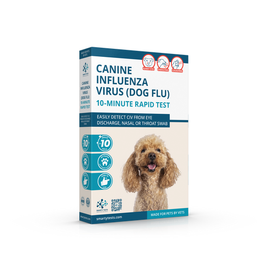 Canine Influenza Virus (Dog Flu) 10-Minute Rapid Test