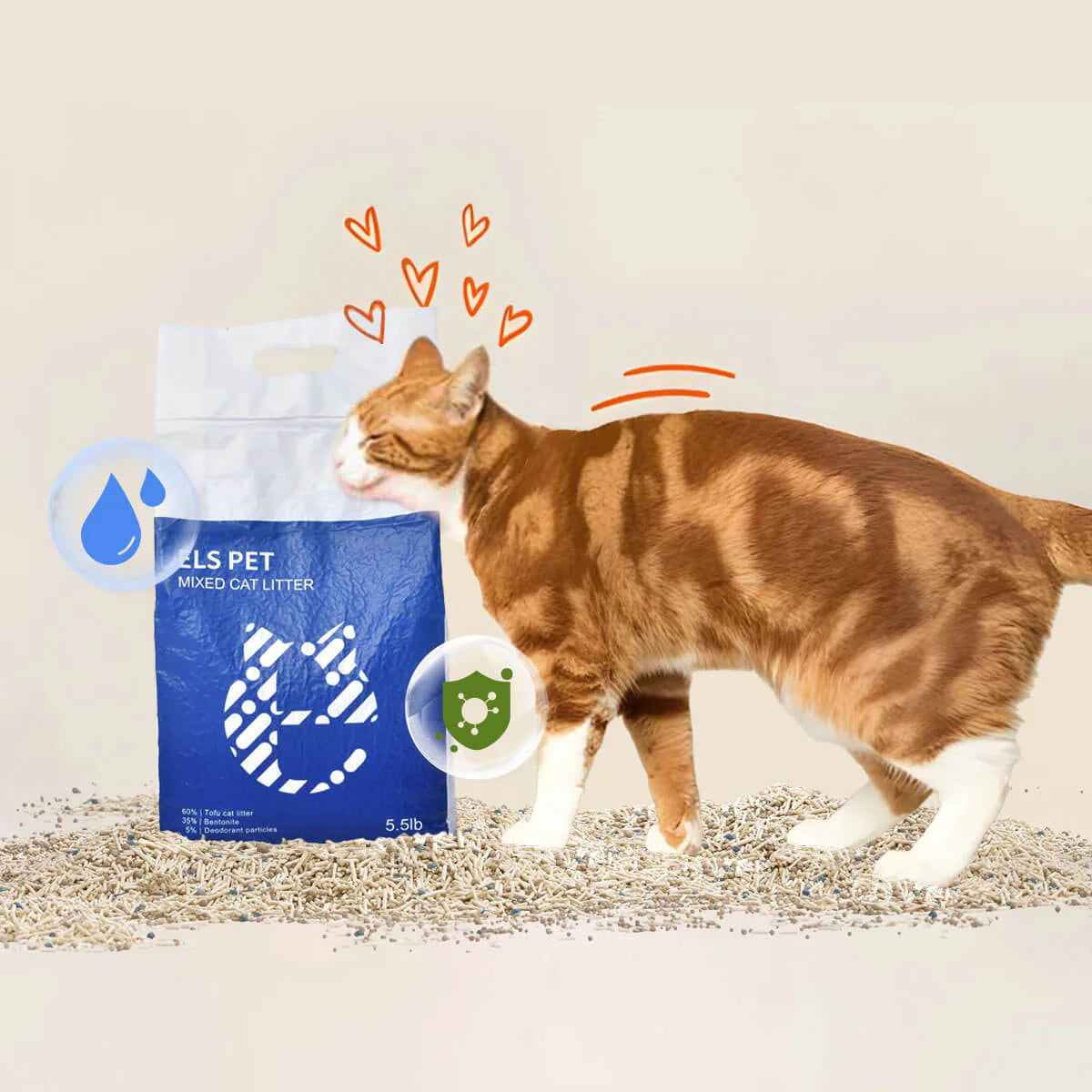 ELS PET Mixed Cat Litter - Pup List