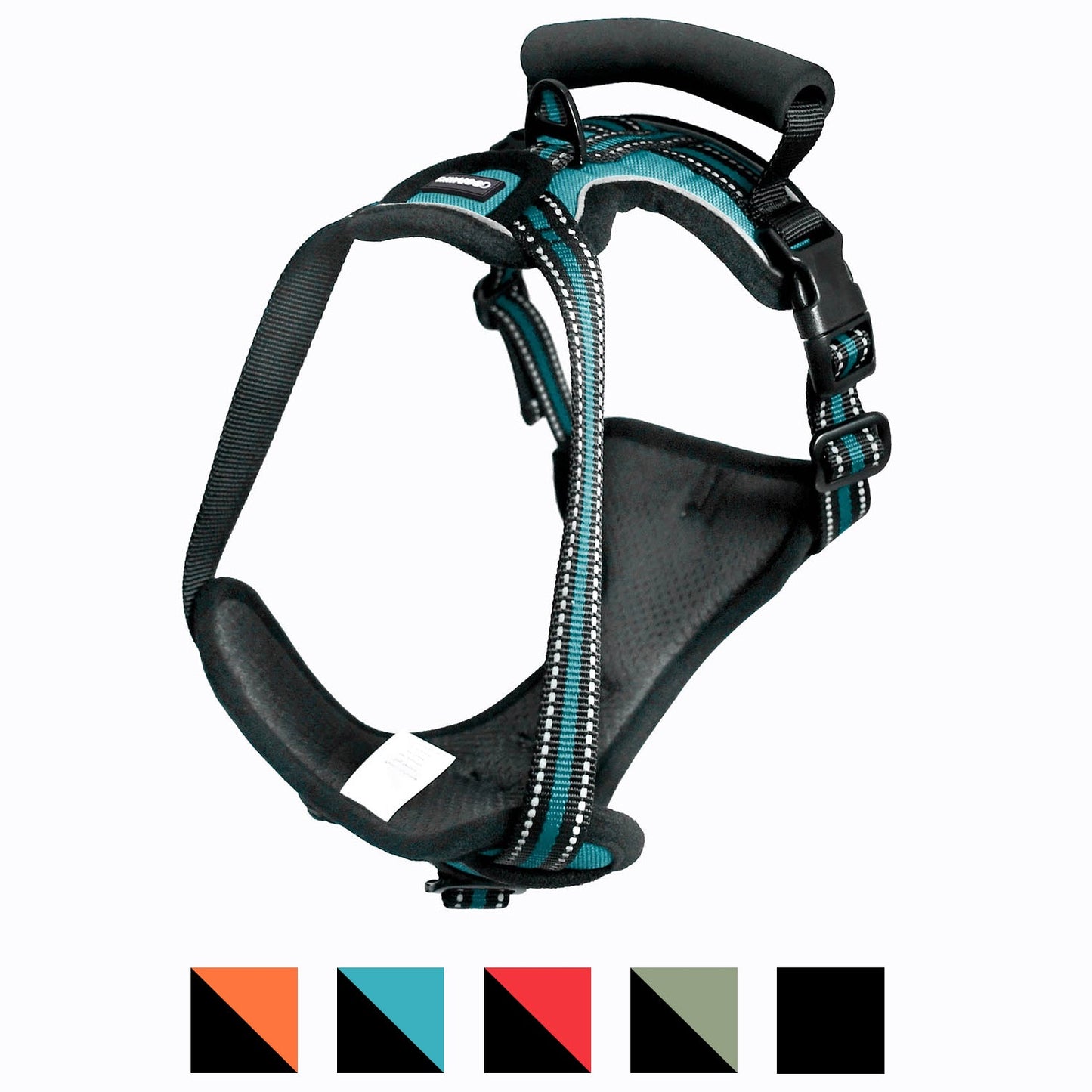 GOOPAWS Padded Reflective Pet Dog Harness, Lightweight Ripstop - Pup List