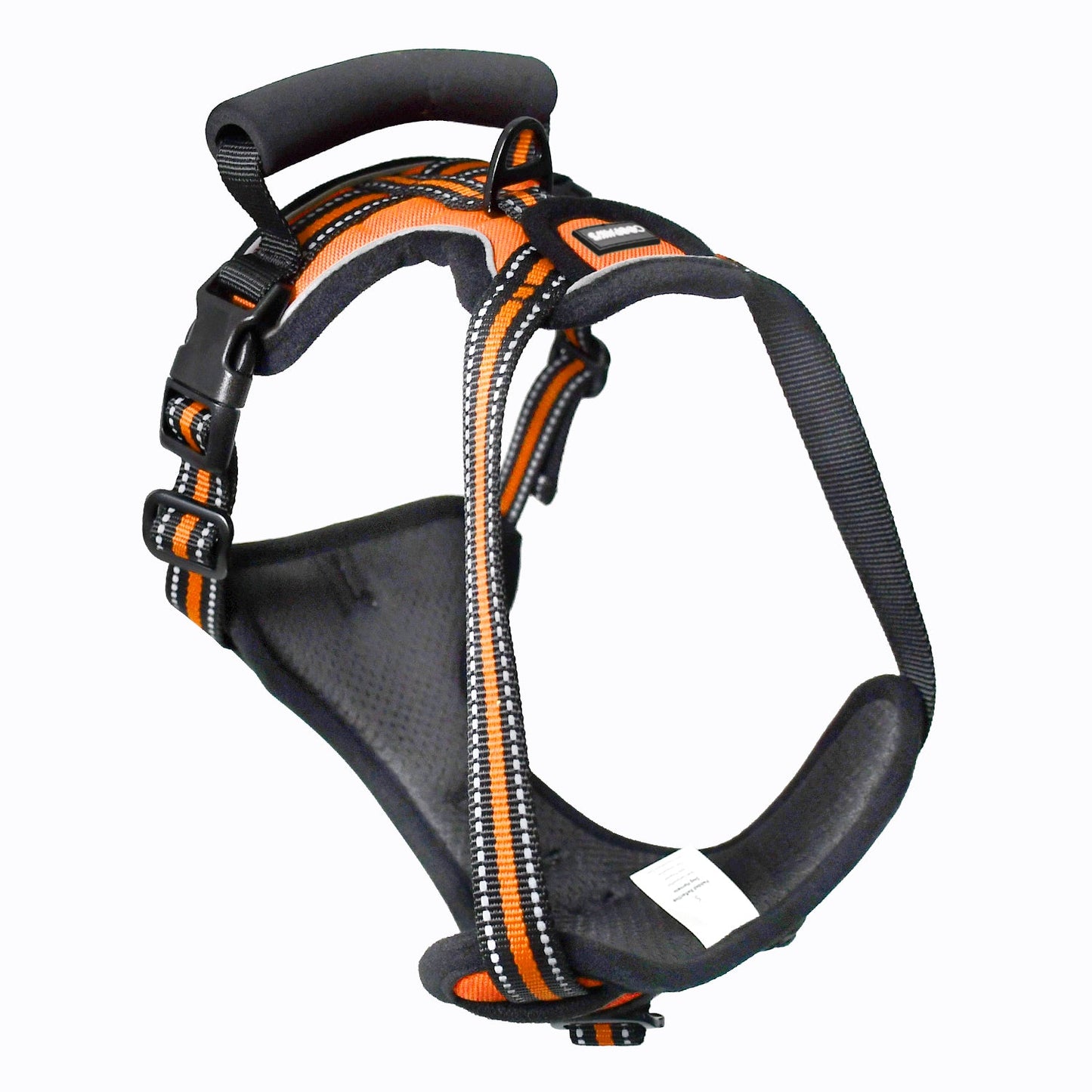 GOOPAWS Padded Reflective Pet Dog Harness, Lightweight Ripstop, Orange - Pup List