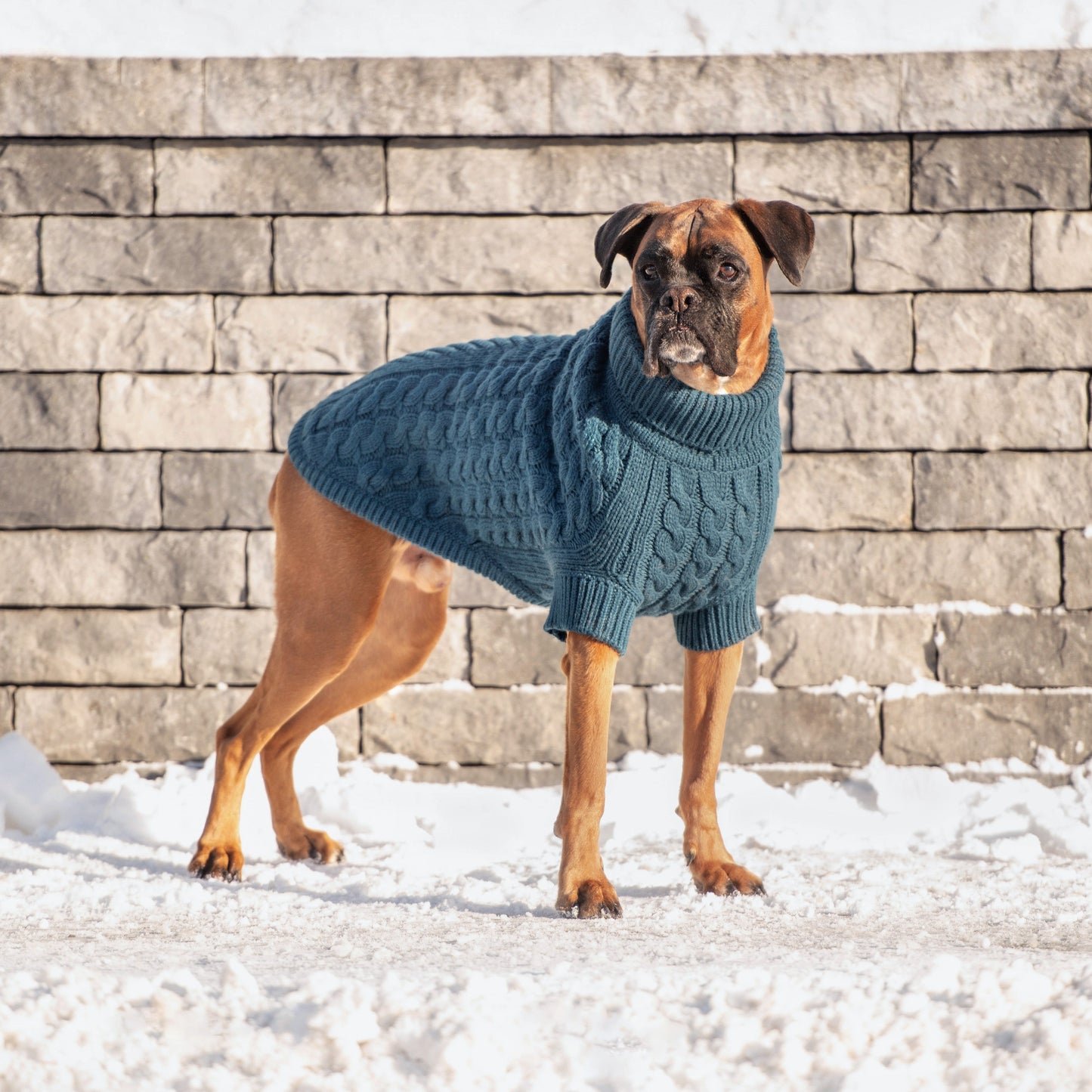 Chalet Sweater - Dark Teal