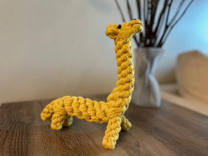 Joy the Giraffe Rope Toy