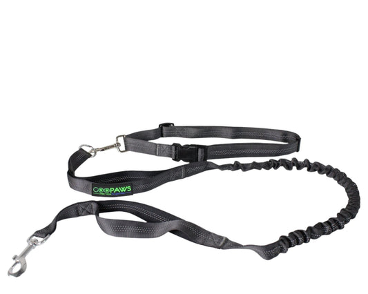 GOOPAWS No Pull Hands-Free Bungee Dog Leash for Hiking and Running, Jespet Reflective Leash - Pup List