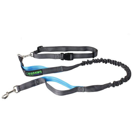 GOOPAWS No Pull Hands-Free Bungee Dog Leash for Hiking and Running, Jespet Reflective Leash - Pup List