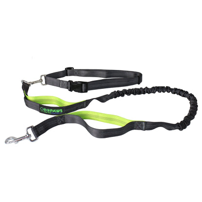 GOOPAWS No Pull Hands-Free Bungee Dog Leash for Hiking and Running, Jespet Reflective Leash - Pup List