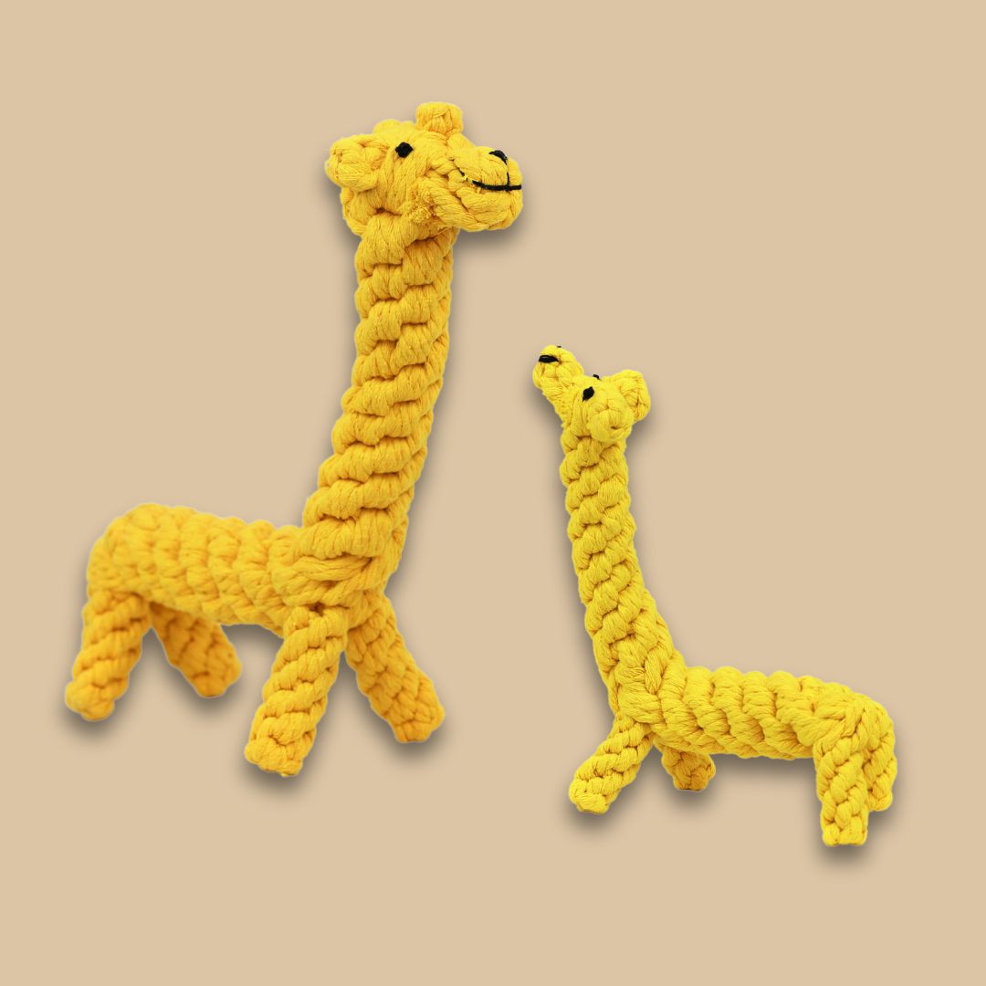 Joy the Giraffe Rope Toy