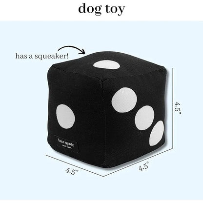 Kate Spade Art Dots Dice Chew Toy