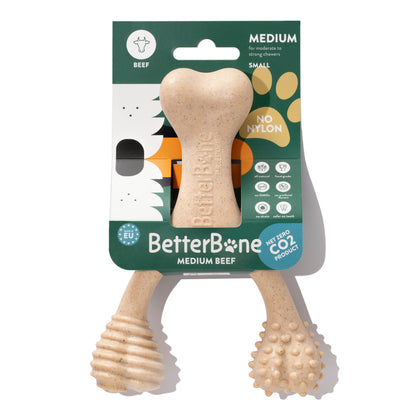 BetterBone MEDIUM Durability: Perfect Chew for Everyday Chewers | Natural, Eco-Friendly, Non-Toxic