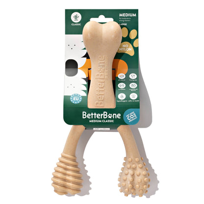 BetterBone MEDIUM Durability: Perfect Chew for Everyday Chewers | Natural, Eco-Friendly, Non-Toxic