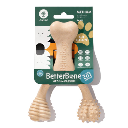 BetterBone MEDIUM Durability: Perfect Chew for Everyday Chewers | Natural, Eco-Friendly, Non-Toxic