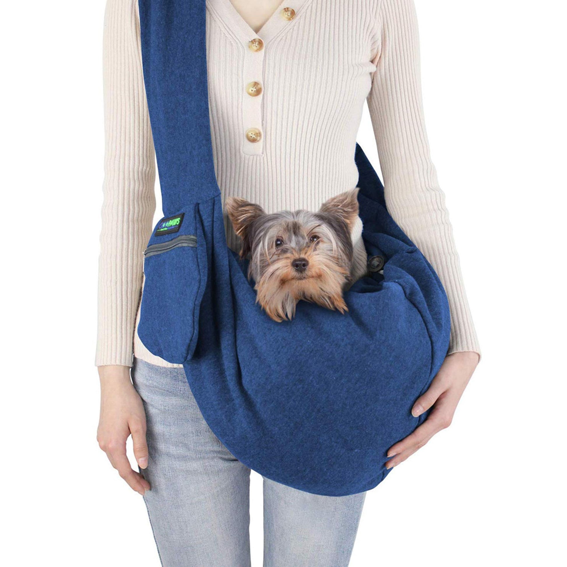 GOOPAWS Comfy Hands-Free Dog & Cat Sling - Pup List