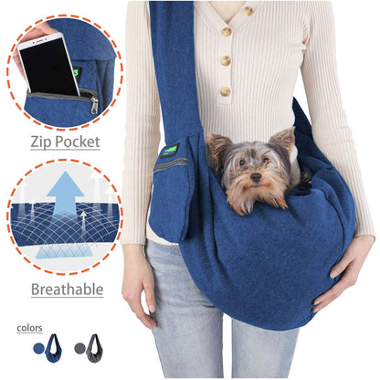 GOOPAWS Comfy Hands-Free Dog & Cat Sling - Pup List