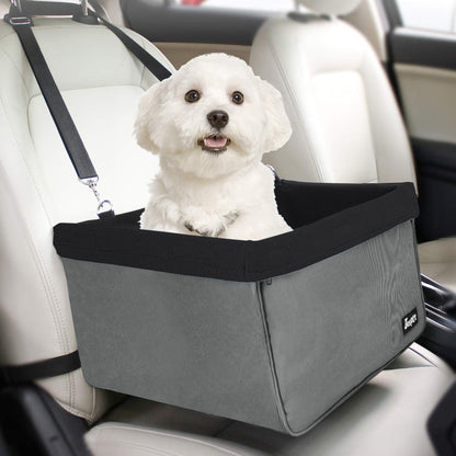 GOOPAWS & Jespet Portable Pet Safety Booster Dog Car Seat with Seat Belt - Pup List