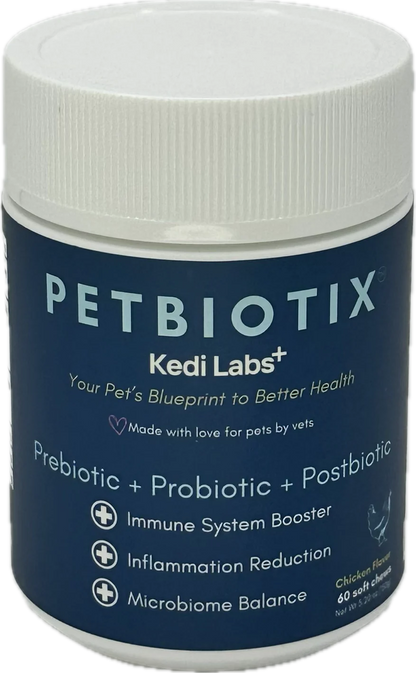 Petbiotix : Prebiotic, Probiotic & Post-biotic Healthy Gut Chews