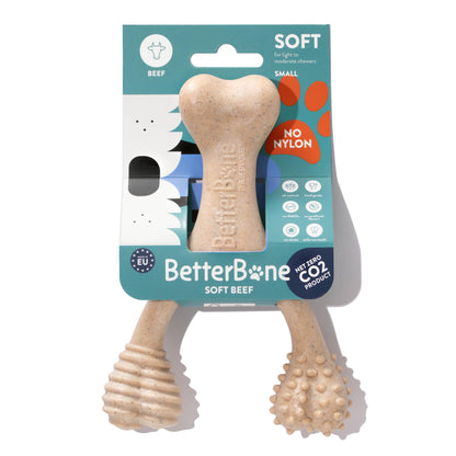 BetterBone SOFT: Perfect Natural Chew for Teething Puppies, Senior Dogs & Gentle Chewers | Natural, Eco-Friendly, Non-Toxic