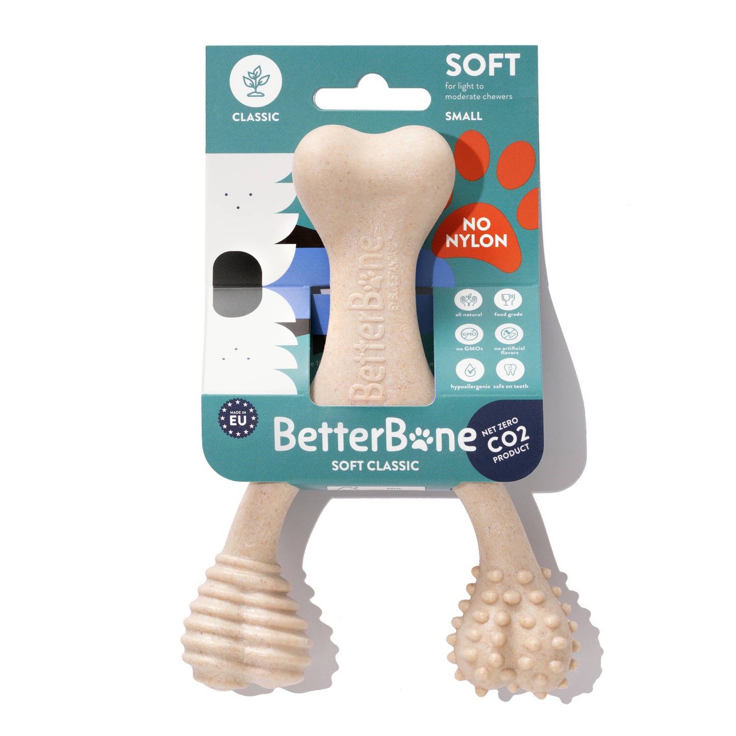 BetterBone SOFT: Perfect Natural Chew for Teething Puppies, Senior Dogs & Gentle Chewers | Natural, Eco-Friendly, Non-Toxic