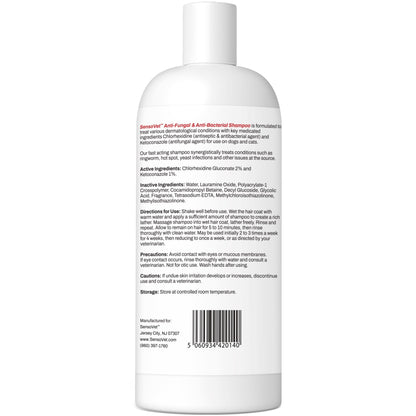 Anti-Fungal & Anti-Bacterial Shampoo for Dogs & Cats - 8oz - Pup List