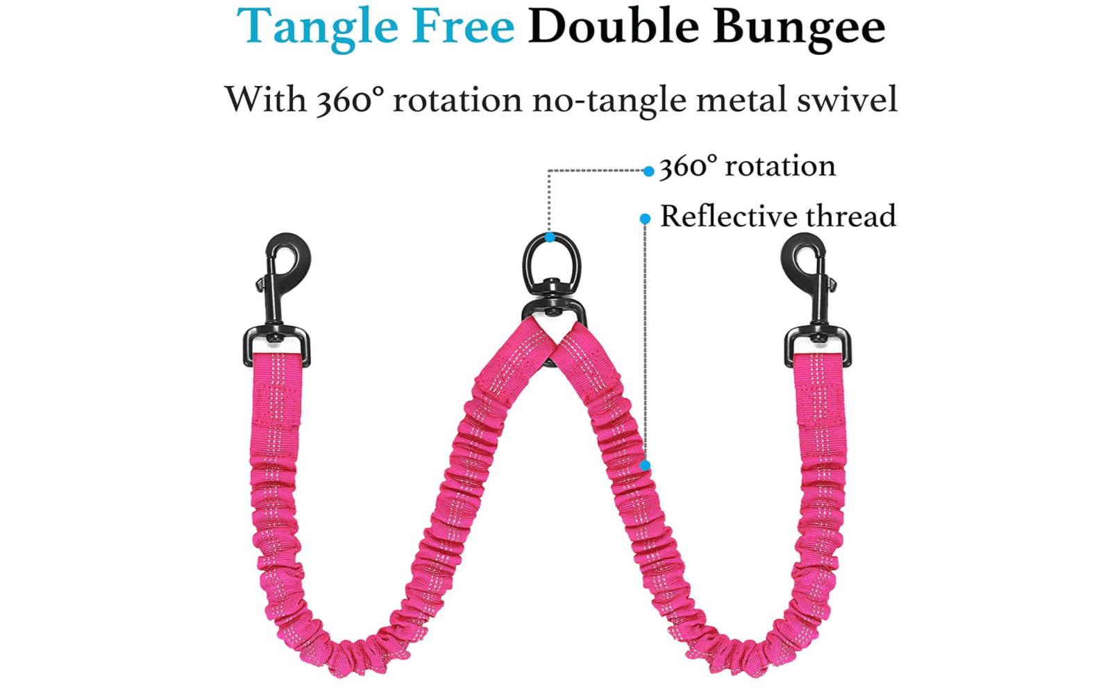 Dual Bungee Leash Add-On