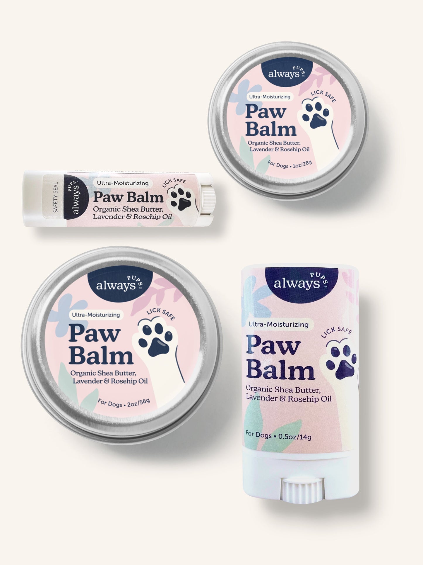 Ultra Moisturizing All Natural & Organic Paw Balm for Dogs