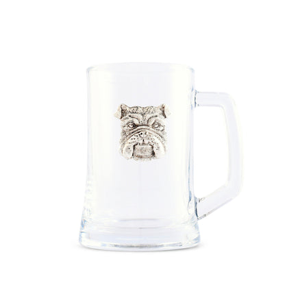 Bulldog Beer Mugs - Set of 2