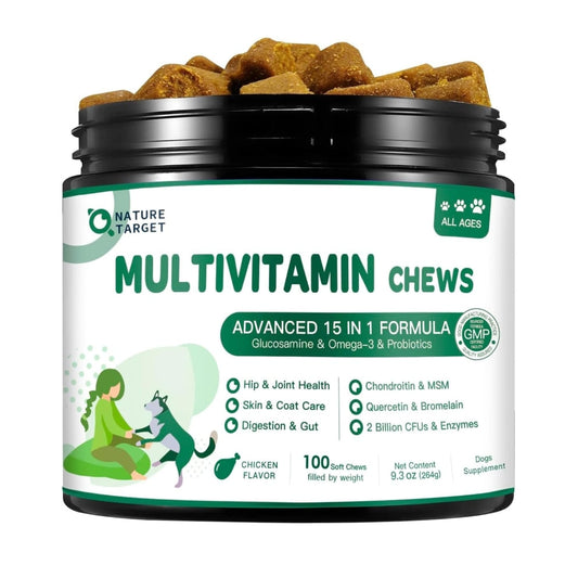 Multivitamin with MSM & Glucosamine, Omegas 3 & 6, Probiotics