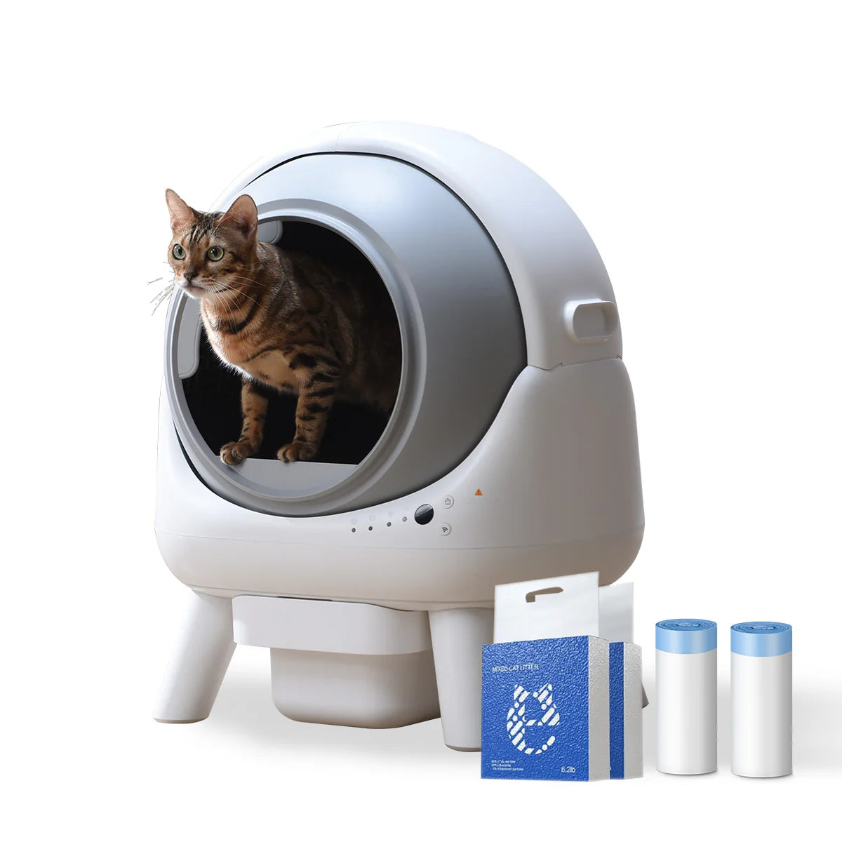 Els Pet Self Cleaning Litter Box Orbitie