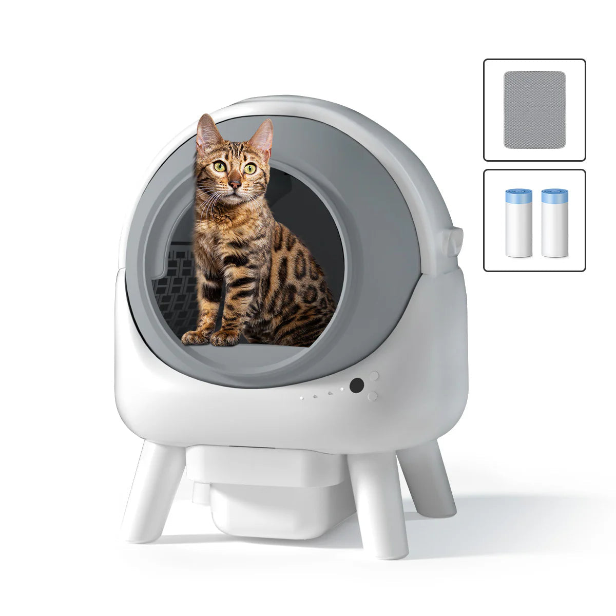 Els Pet Self Cleaning Litter Box Orbitie