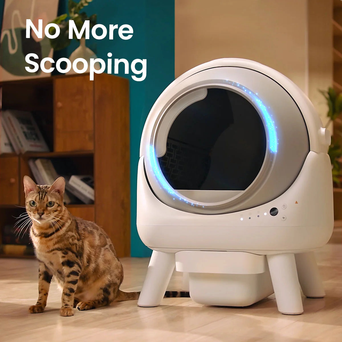 Els Pet Self Cleaning Litter Box Orbitie