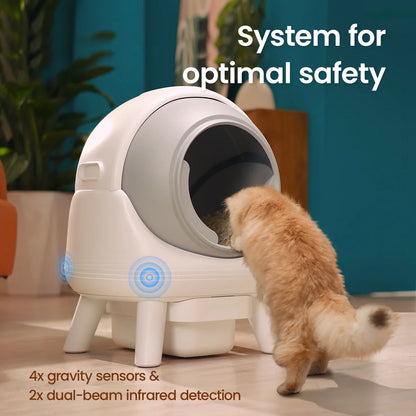 Els Pet Self Cleaning Litter Box Orbitie