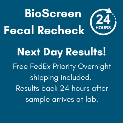 Basic Fecal Parasite Test with Giardia ELISA