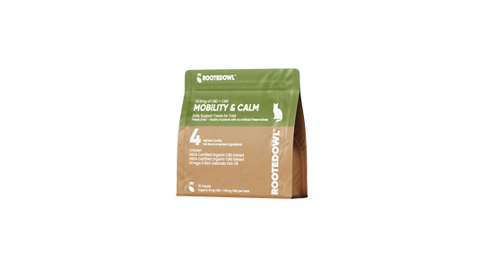 Mobility & Calm CBD + CBG Freeze-Dried Bites for Cats - Chicken Protein - 15 Count - Pup List