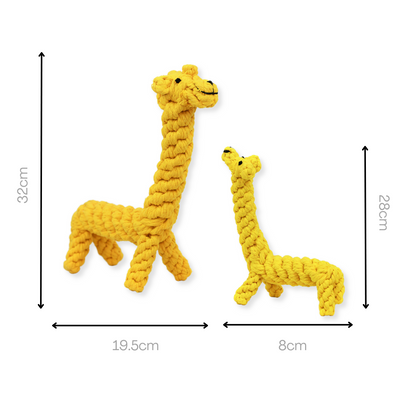 Joy the Giraffe Rope Toy