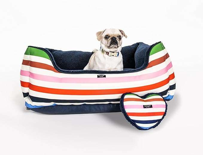 Katev Spade Adventure Stripe Heart Chew Toy